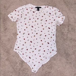 Flower Body suit/ shirt